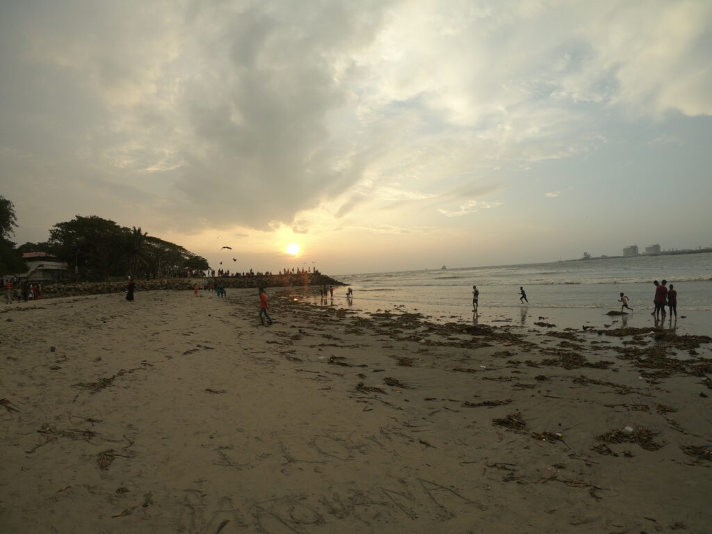 Sunset in fort kochi