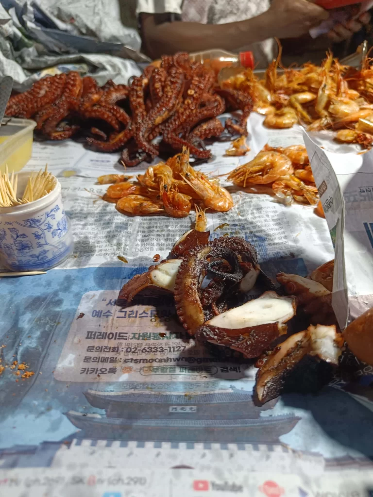 octopus street food
