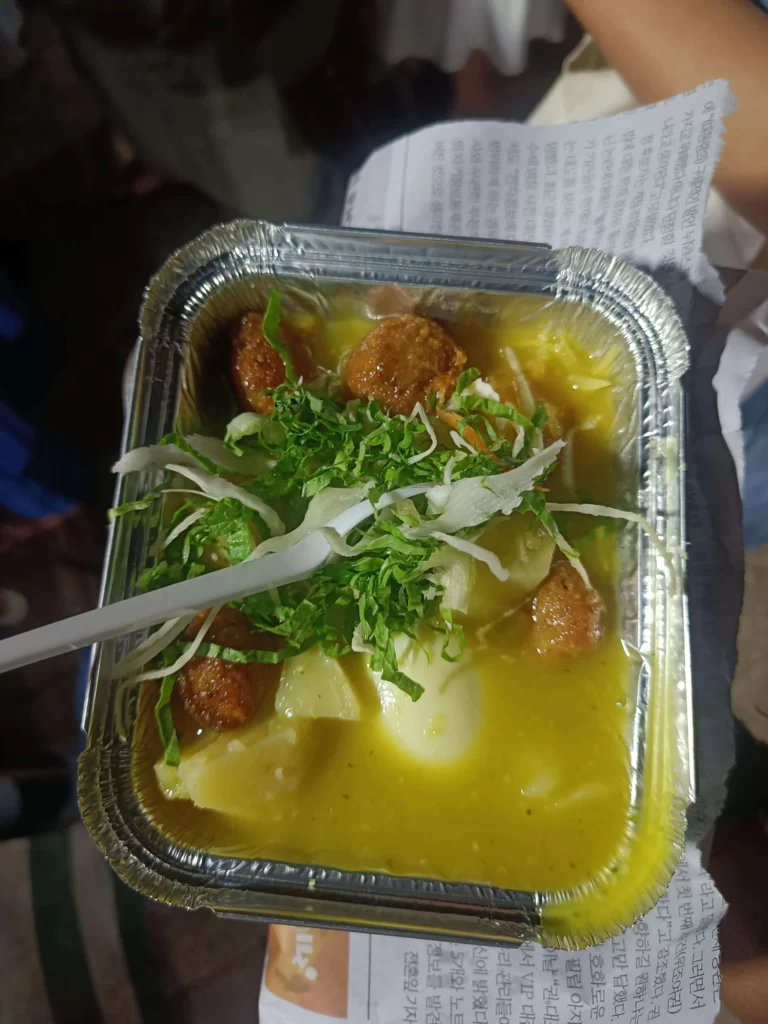 Urojo street food in Zanizbar