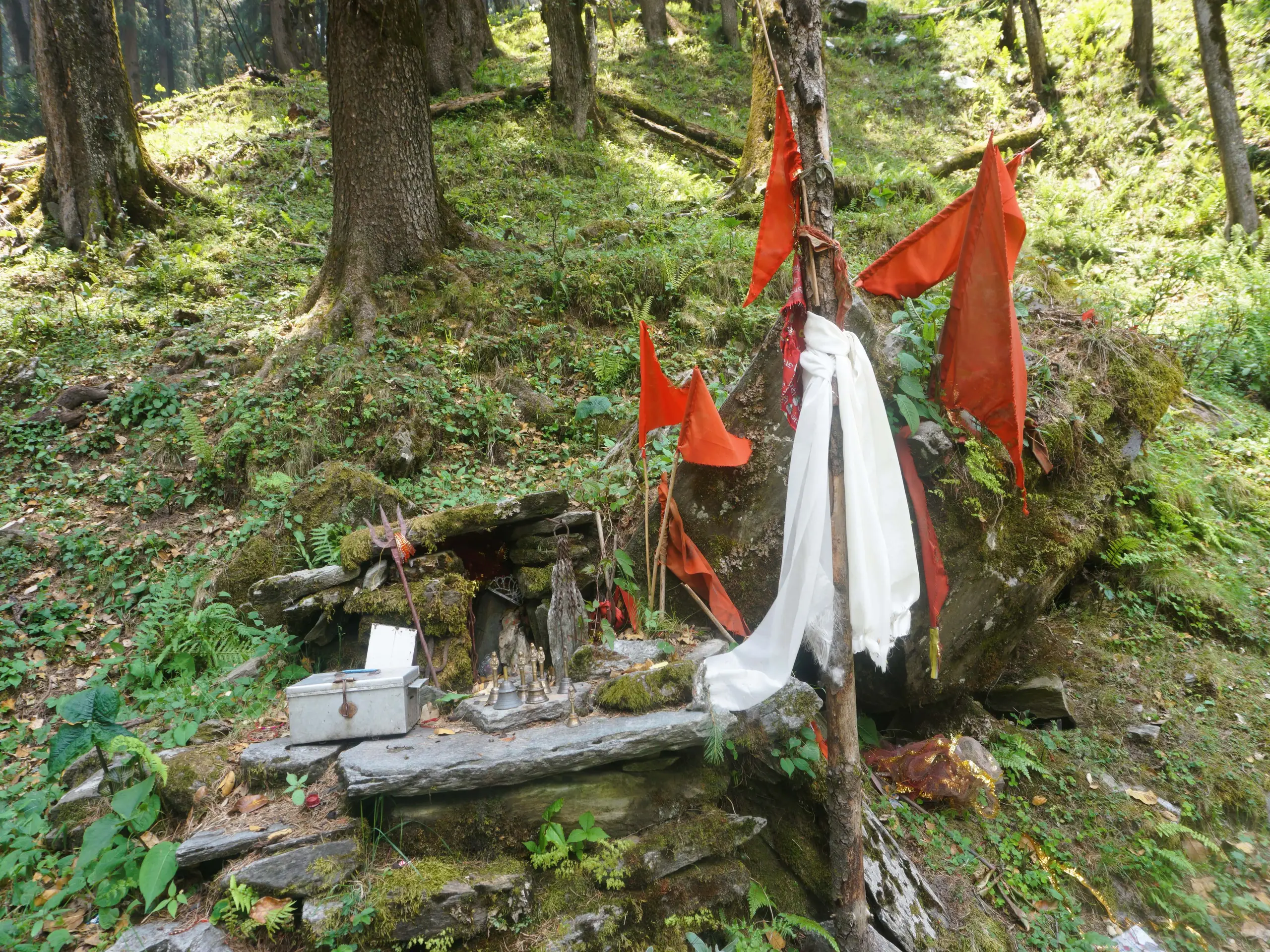 Small temple on the route