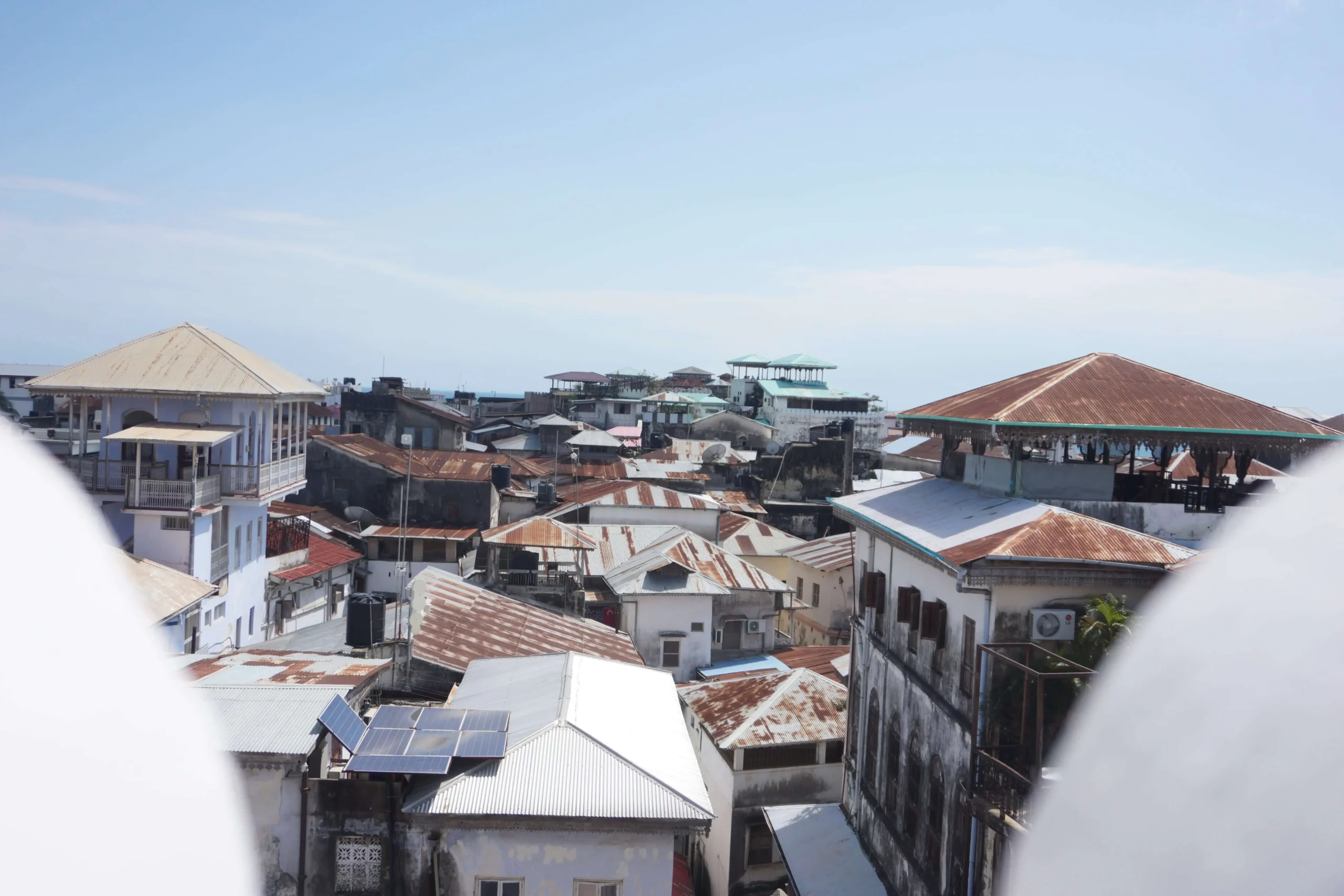 View of Stone Town from Swahili House