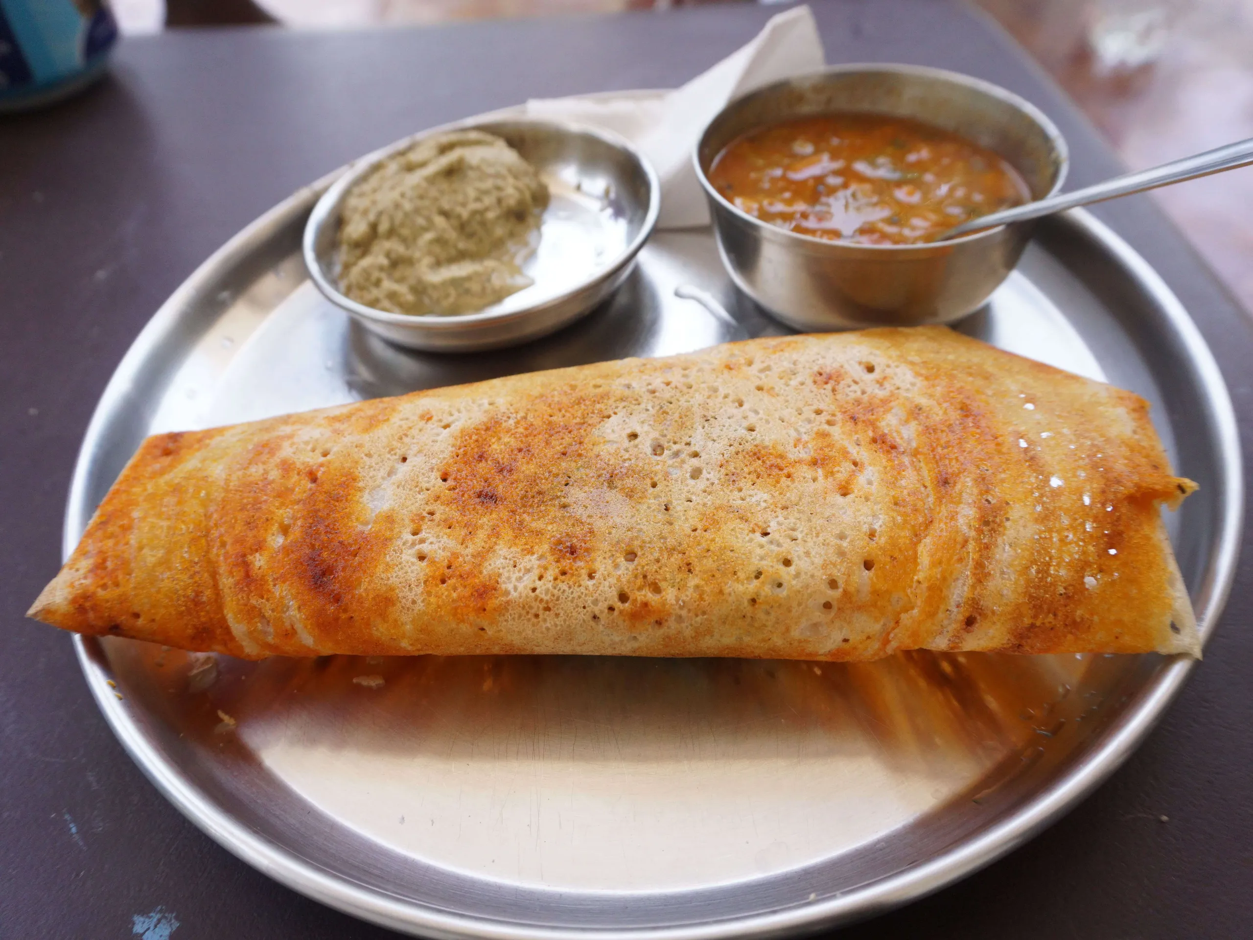 Dosas at Cauvery Tales