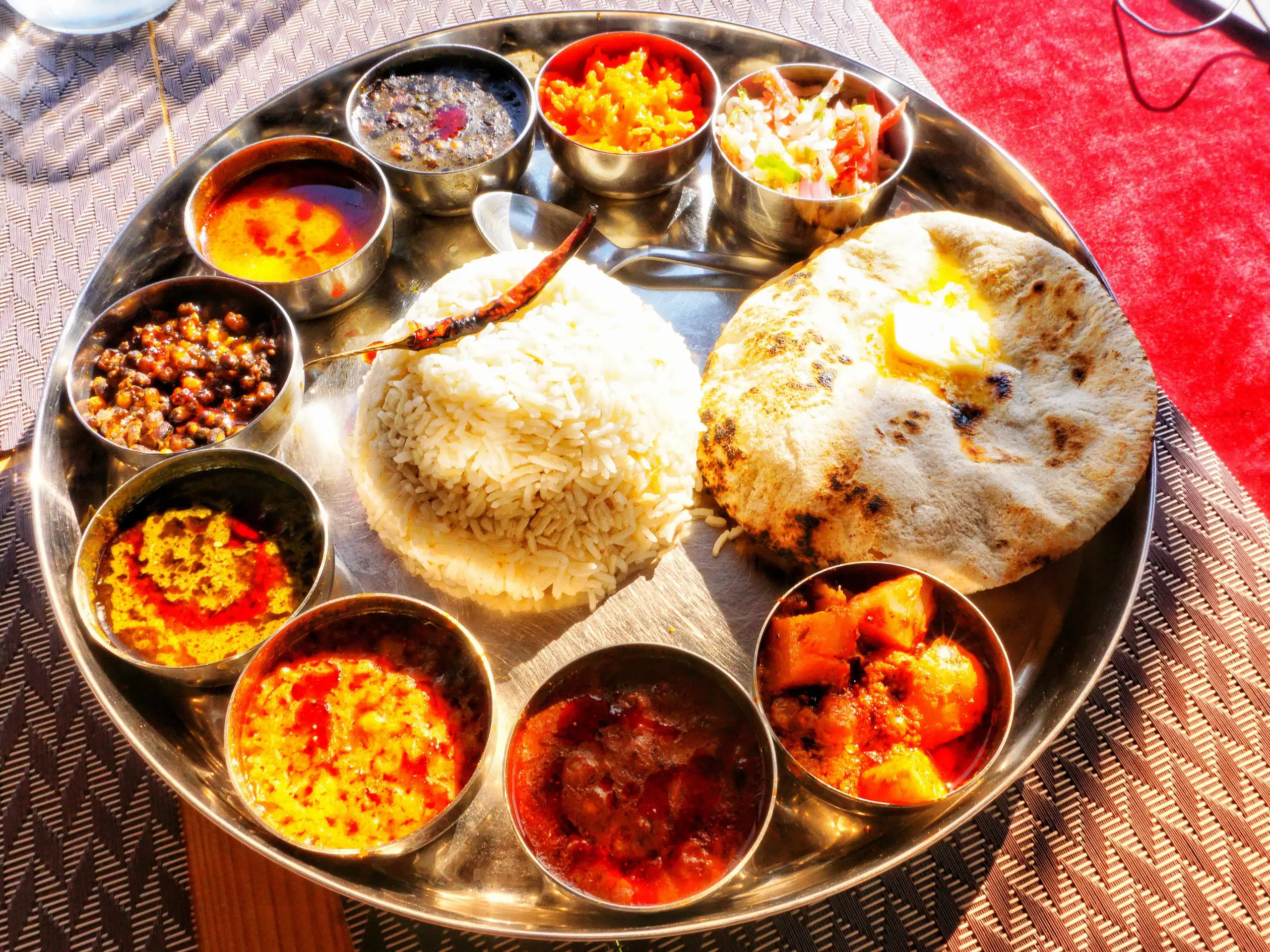 Dham in Her cafe in Bir