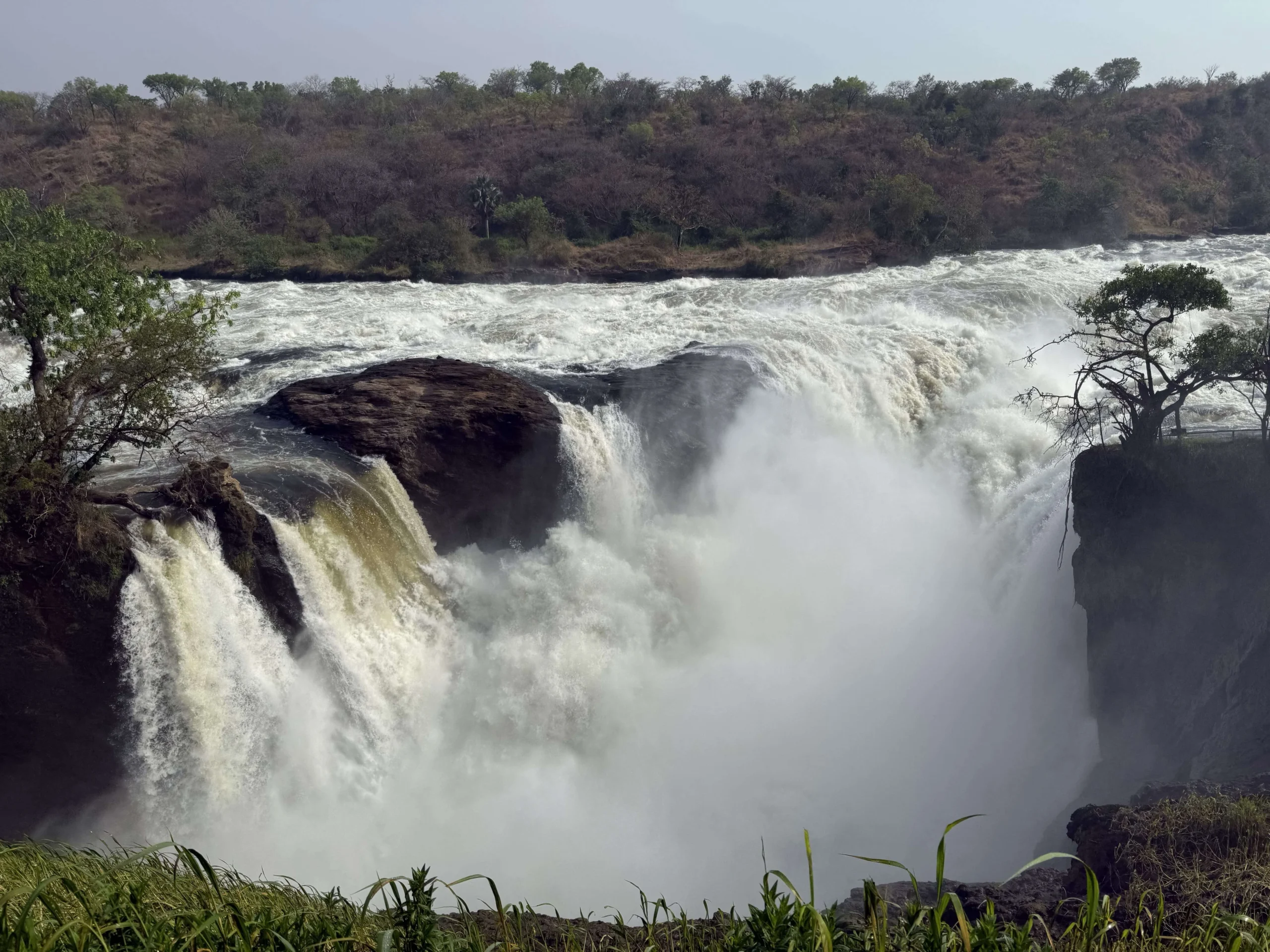 View from top of the Murchison Falls