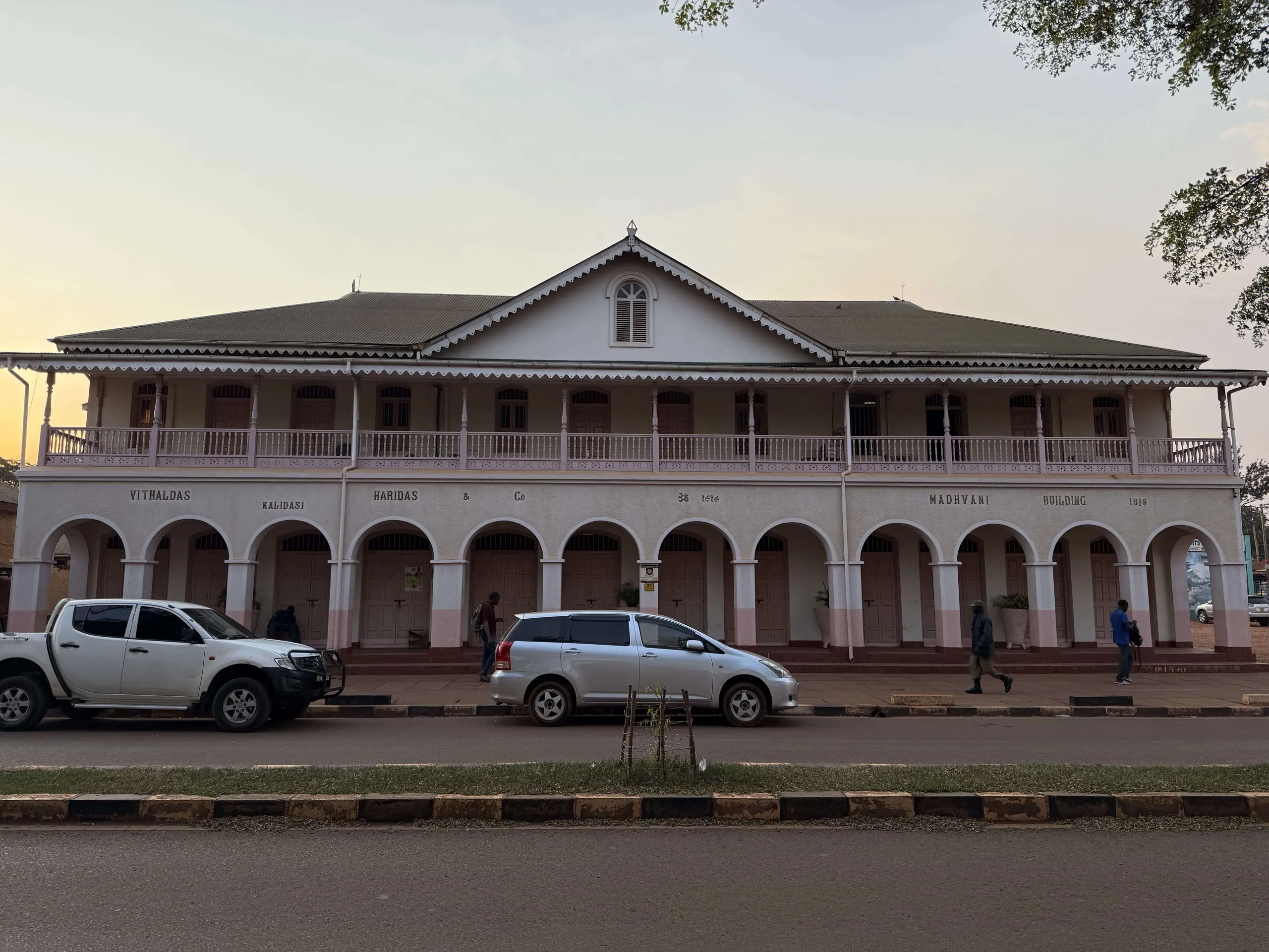 Buildings in the Jinja town